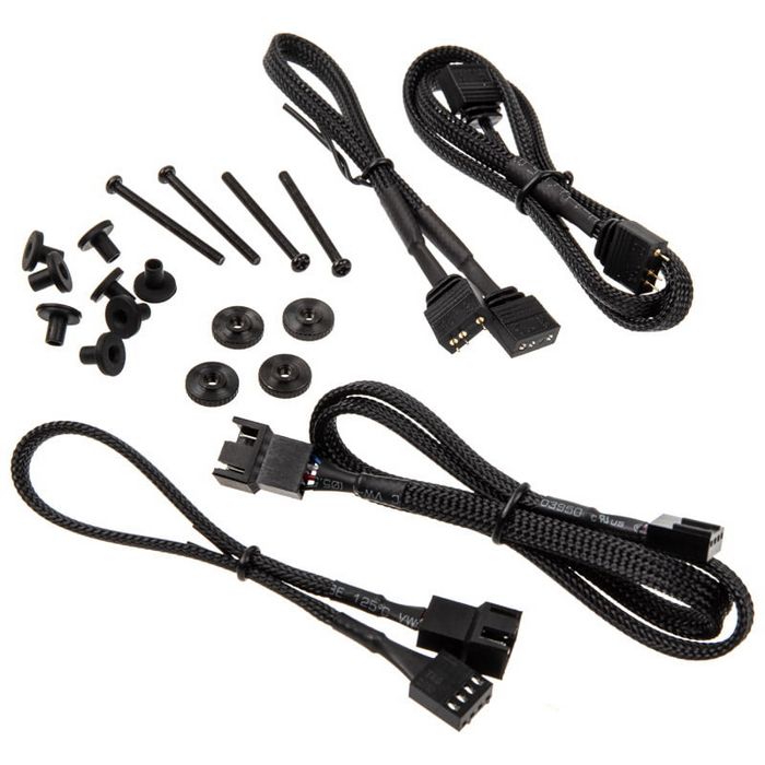 Noiseblocker NB-eLoop X B12-PS ARGB, PWM, 3er-Pack, white - 120mm-LUBU-052
