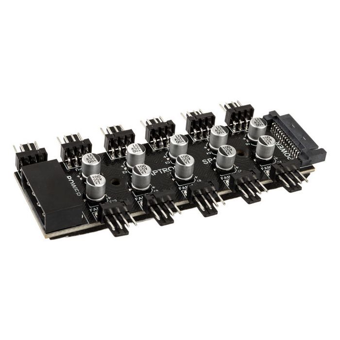 Lamptron SP105 10x PWM fan hub LAMP-SP105
