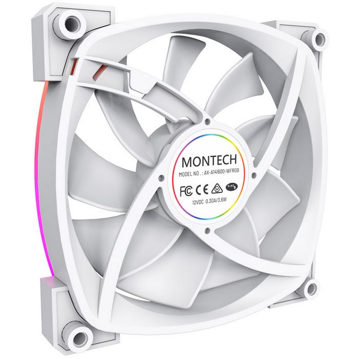 Montech AX140 PWM - white AX140W