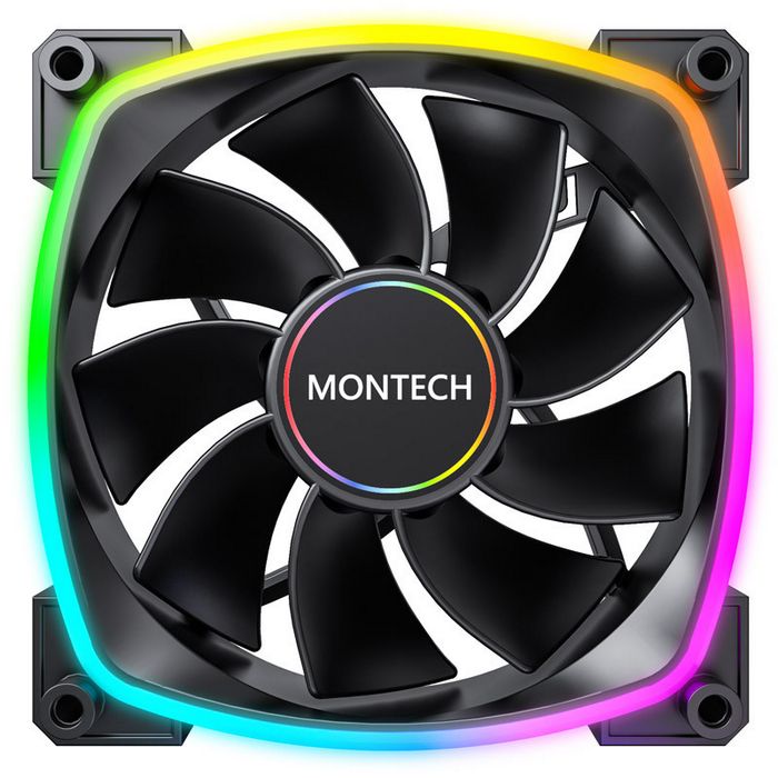 Montech RX140 PWM - black RX140B