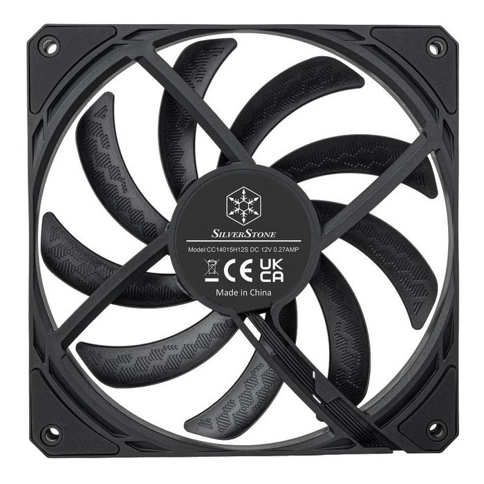 SilverStone SST-AS140B Air Slimmer 140 PWM Lüfter - black-SST-AS140B