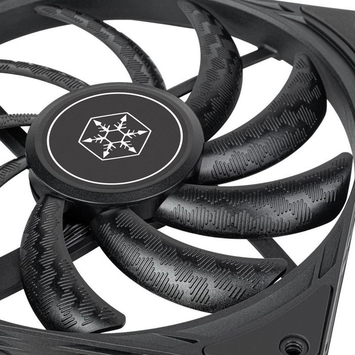 SilverStone SST-AS140B Air Slimmer 140 PWM Lüfter - black-SST-AS140B