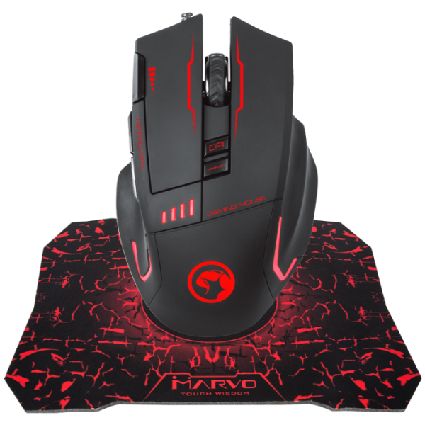 MARVO mouse G909L + G1 Gaming pad