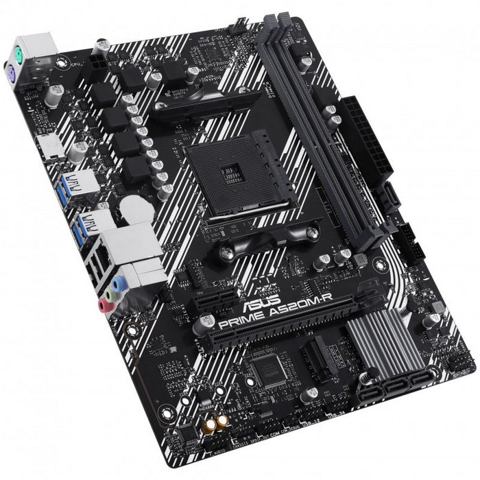 ASUS Prime A520M-R Mainboard - A520-Chipsatz, Sockel AM4, DDR4-90MB1H60-M0EAY0