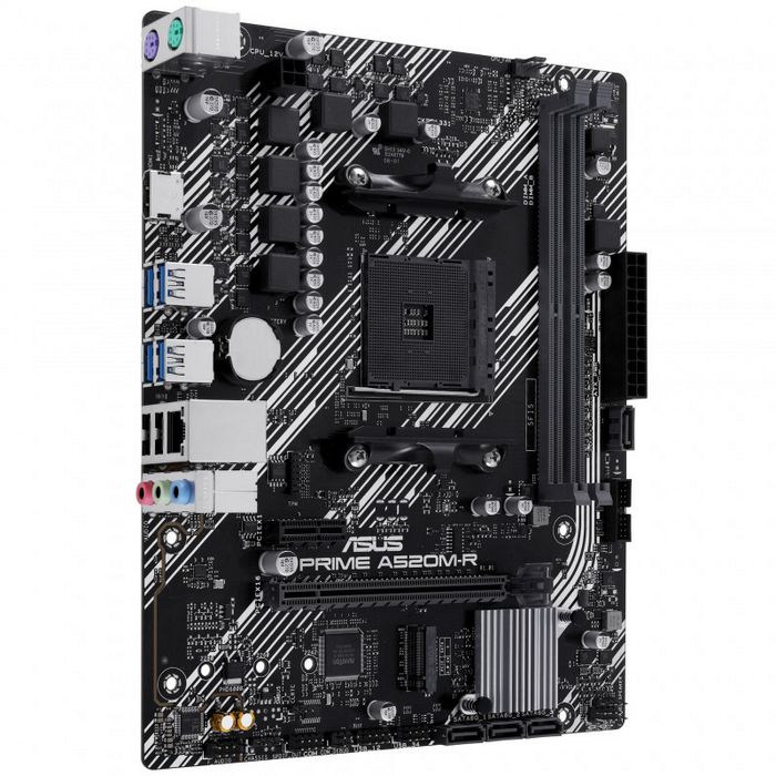 ASUS Prime A520M-R Mainboard - A520-Chipsatz, Sockel AM4, DDR4-90MB1H60-M0EAY0