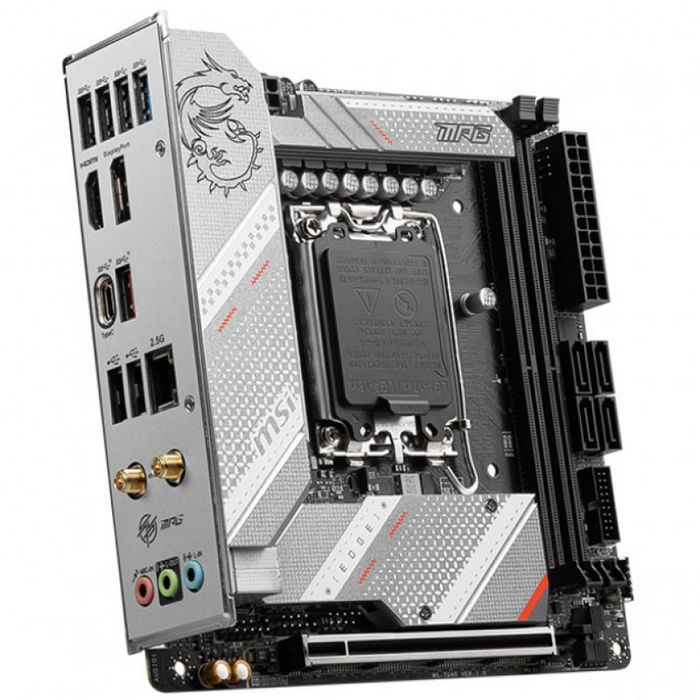 MSI B760I Edge WiFi, Intel B760 Mainboard - Socket 1700, DDR5 7D40-005R