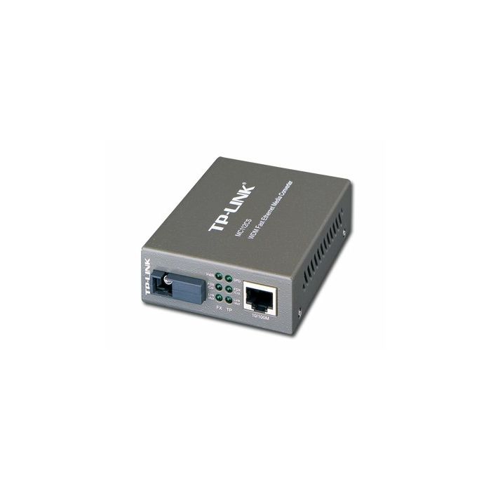 Media Filter TP-Link MC112CS, 1 x 100M SC port, 1 x 100M RJ45 port (Auto MDI/MDIX), 1310nm Tx/1550nm Rx, Half/Full-Duplex transfer mode for FX port, Full Duplex Flow Control (IEEE 802.3x), Half Duplex