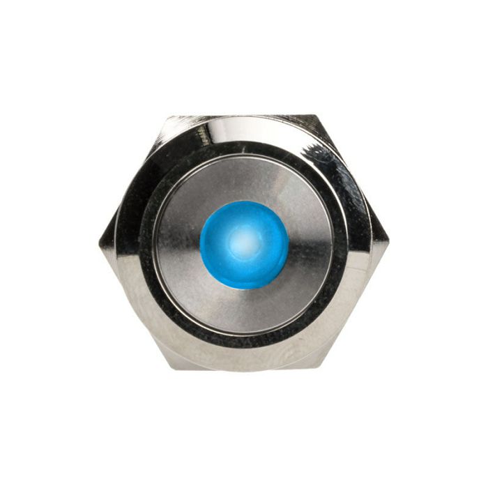 DimasTech Vandalismustaster 22mm, Silverline Dot - RGB PD215