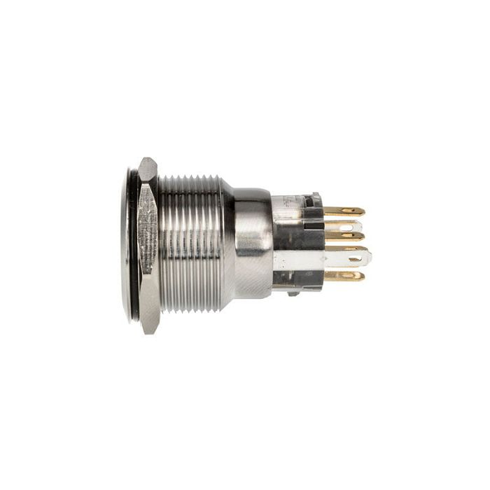 DimasTech Vandalismustaster 22mm, Silverline Dot - RGB PD215