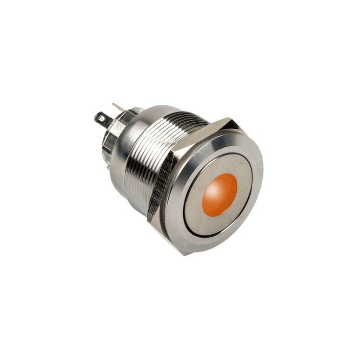 DimasTech Vandalismustaster 25mm, Silverline Dot - RGB PD216