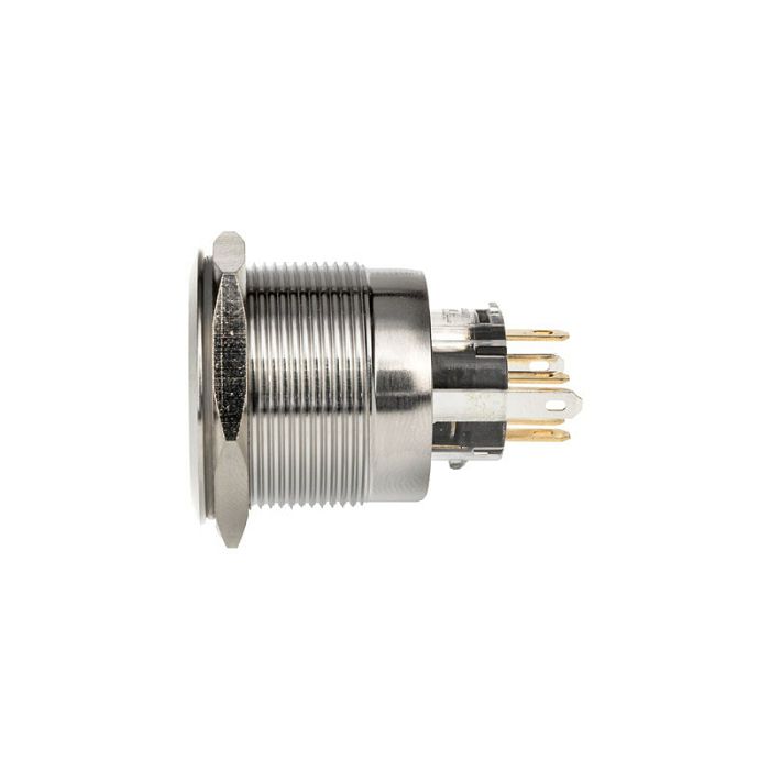 DimasTech Vandalismustaster 25mm, Silverline Dot - RGB PD216