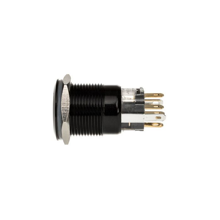 DimasTech Vandalismusschalter/-taster 19mm, Blackline Dot - RGB PD218