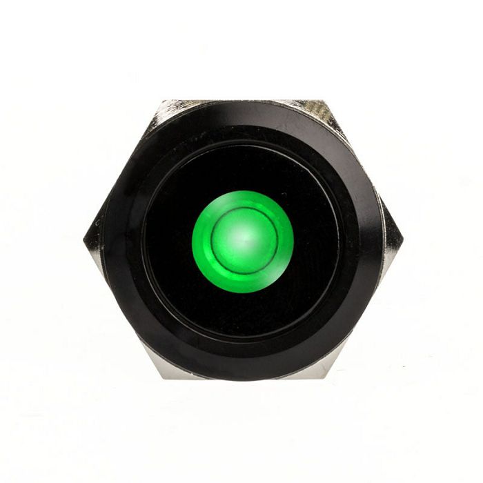 DimasTech Vandalismusschalter/-taster 25mm, Blackline Dot - RGB PD220