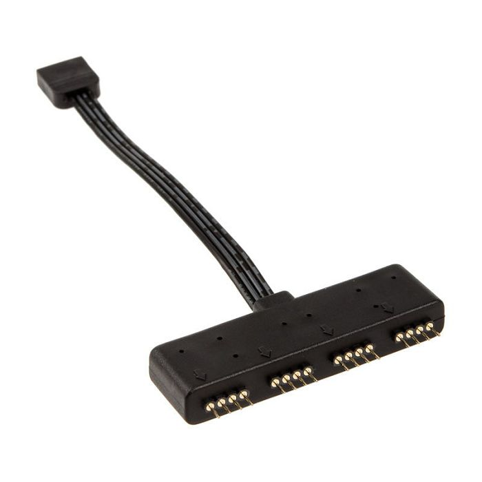 Akasa RGB LED Splitter Kabel AK-CBLD02-10BK