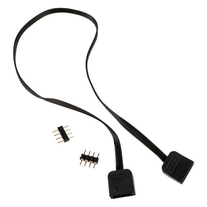 Akasa RGB LED extension 4 pin - 30 cm AK-CBLD06-30BK
