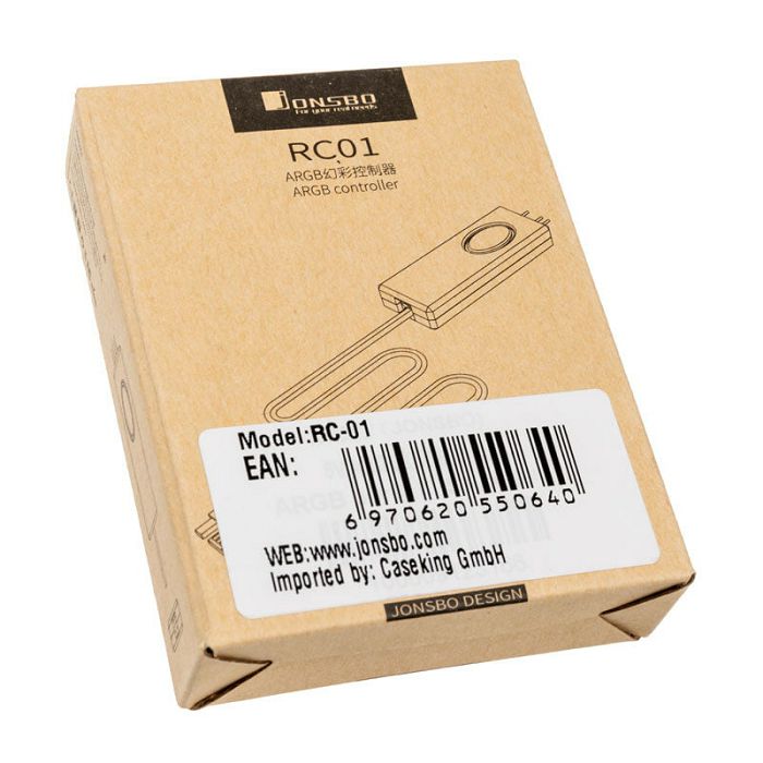 Jonsbo RC01 Controller, ARGB - black RC01