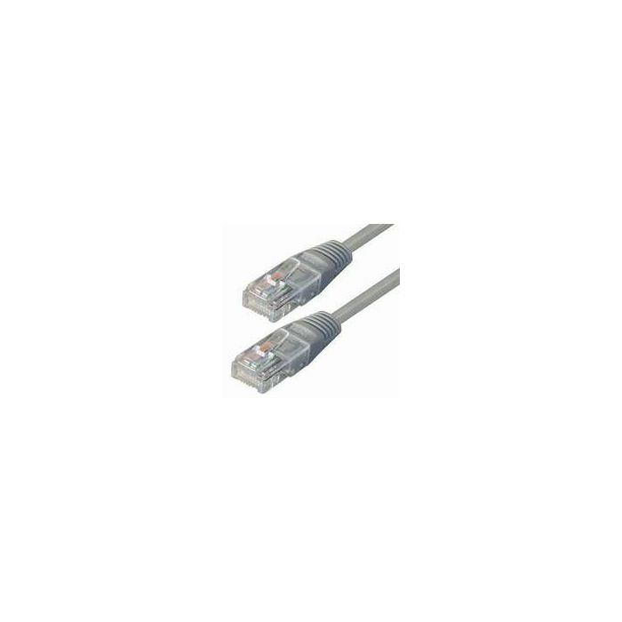 NaviaTec Cat5e UTP Patch Cable 0,25m grey