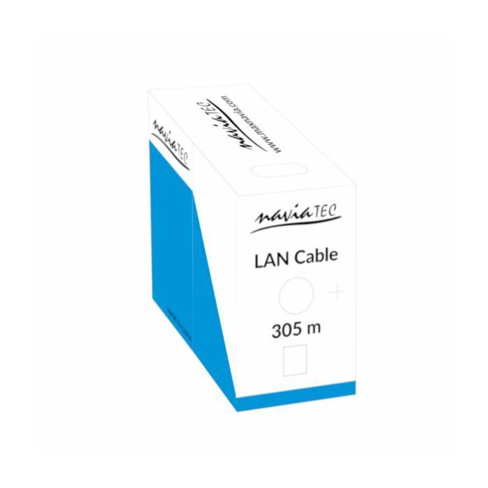 NaviaTec Cat6, UTP solid, CCA 305m, Outdoor