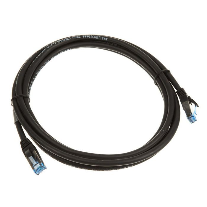 InLine Patchkabel Cat.6A, S/FTP (PiMf), 500MHz, black - 3m 76803S