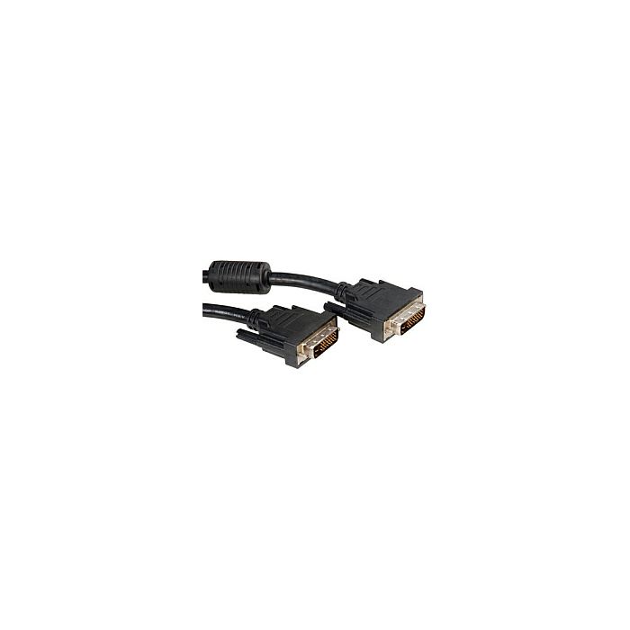 STANDARD DVI kabel, DVI-D (24+1) Dual Link, M/M, 2.0m, crni