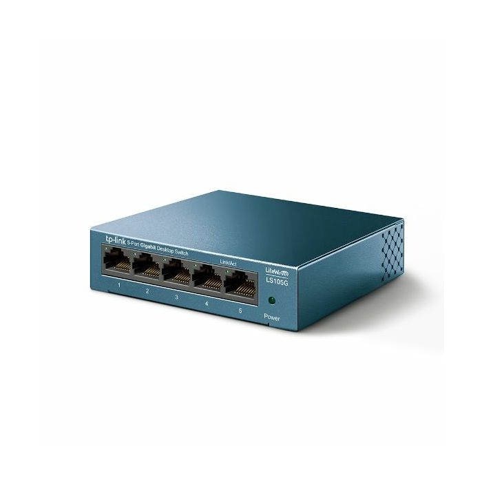TP-Link 5-Port 1GbE RJ45 Metal Desktop Switch