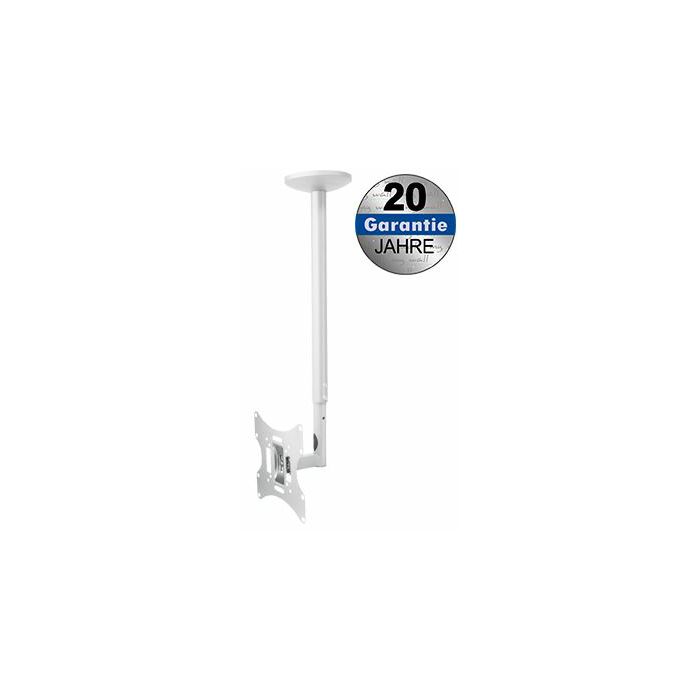 Transmedia LCD Flat Screen (25-76 cm) Ceiling Bracket, White