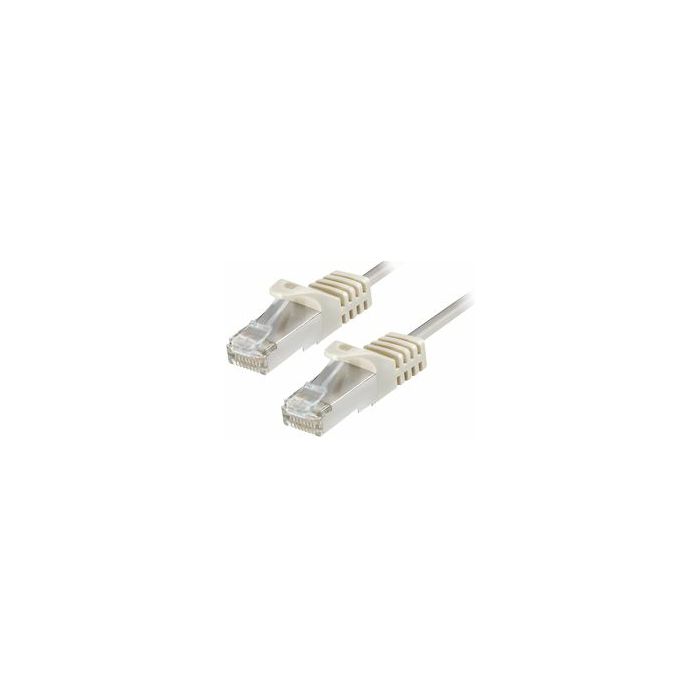 Transmedia CAT6a SFTP Patch Cable 0,5m white