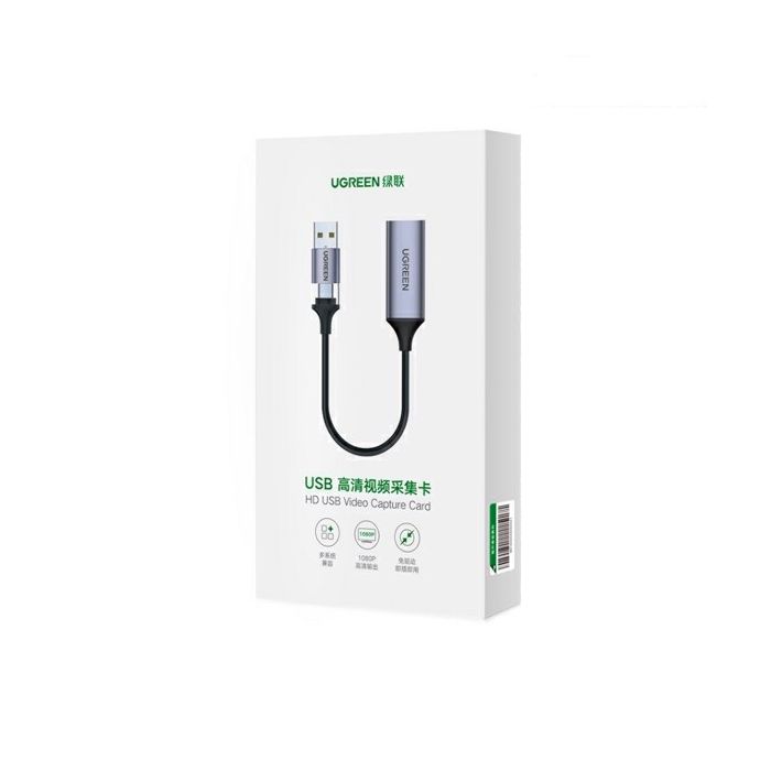 Ugreen USB 1080p HDMI to USB-C/A image capture adapter - box