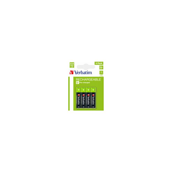 Verbatim AAA punjive baterije, 950mAh (4 komada)