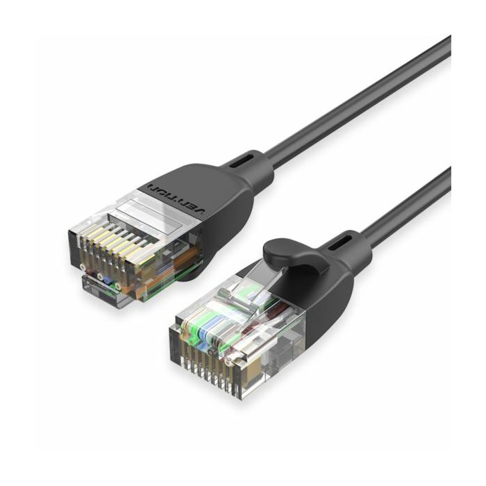 Vention Cat.6A UTP Patch Cable 2M Black Slim