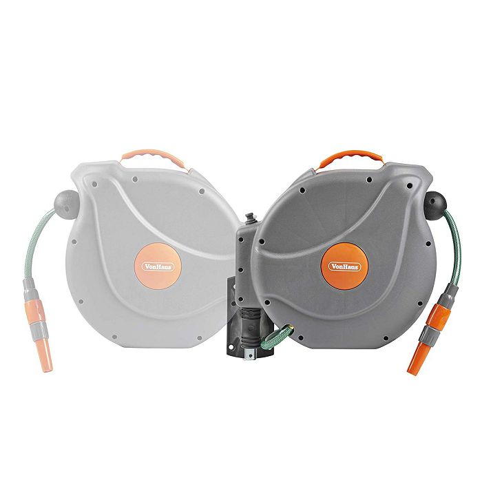 VonHaus wall bracket for 20m auto Roll-Up hose
