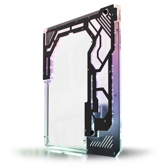 Singularity Computer Spectre 4 Aevum Dual Loop Side Panel Acrylic Clear/black-SC-SPEC4-AEV-DLSP