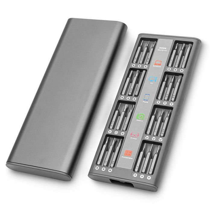 EK Water Blocks EK-Loop Schraubendreher Basis Set - 49 Teile 3831109851012