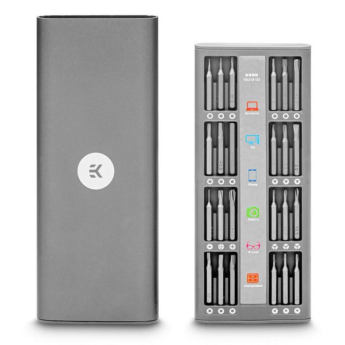 EK Water Blocks EK-Loop Schraubendreher Basis Set - 49 Teile 3831109851012