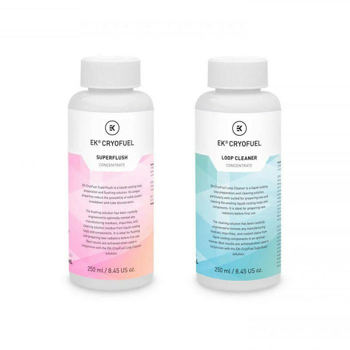 EK Waterblocks EK-CryoFuel Loop Cleaner + Superflush Konzentrat - 250ml 3831109897720