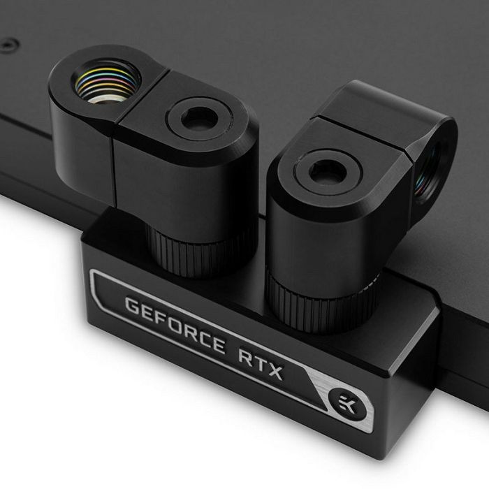 EK Water Blocks EK-Quantum Torque G1/4 Zoll doppel Verlängerungs Offset MF 21 - black 3831109893111