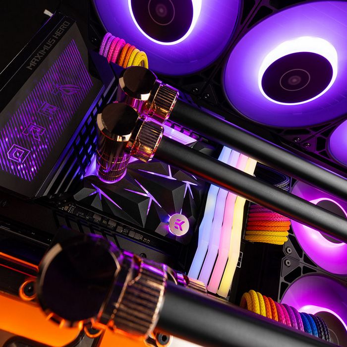 EK Water Blocks EK-Quantum Velocity² Edge D-RGB - 1700 Black Special Edition-3831109911426