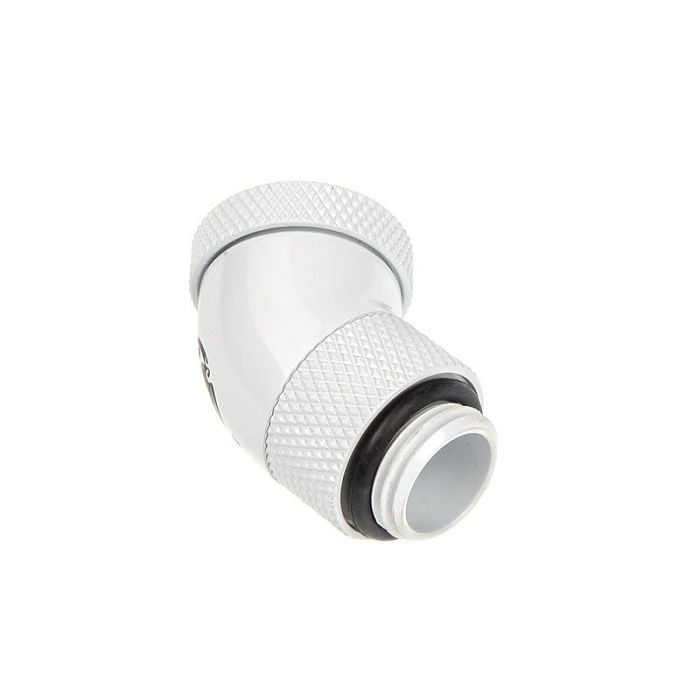 Bitspower Multi-Link Adapter 45 Grad drehbar - white BP-DWE45RML