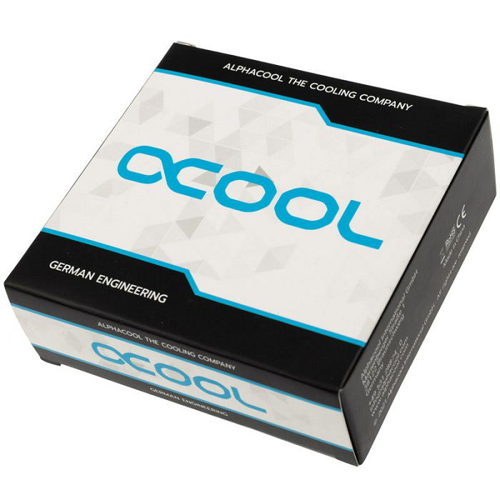 Alphacool Eiszapfen 13mm Hardtube Anschraubtülle G1/4, 6-Pack - black 17377