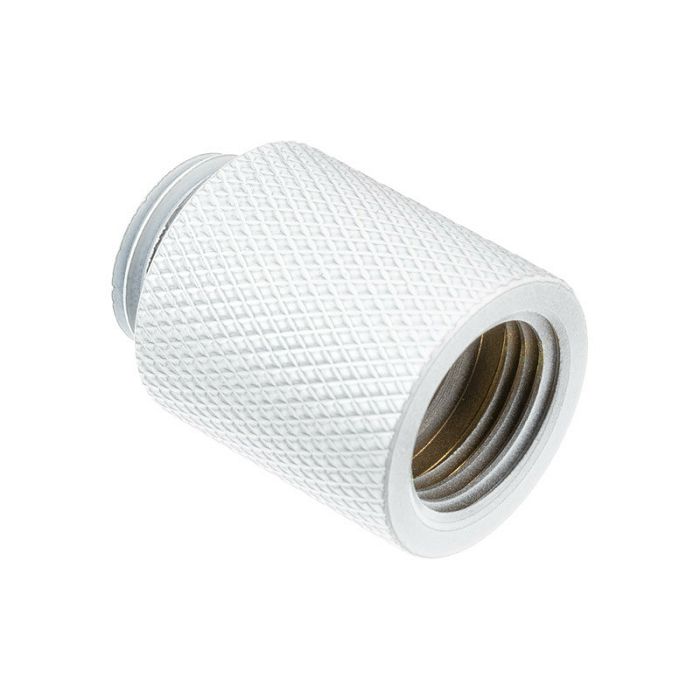 Alphacool Eiszapfen Verlängerung 20mm G1/4 AG auf G1/4 IG - white 17568