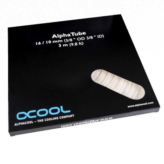 Alphacool AlphaTube Schlauch HF 16/10mm - Ultra Clear 3 m 17497