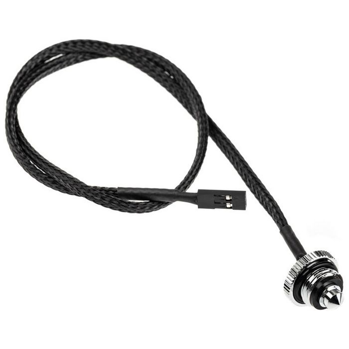 Alphacool Eiszapfen Temperatursensor flach G1/4 - chrome 17597