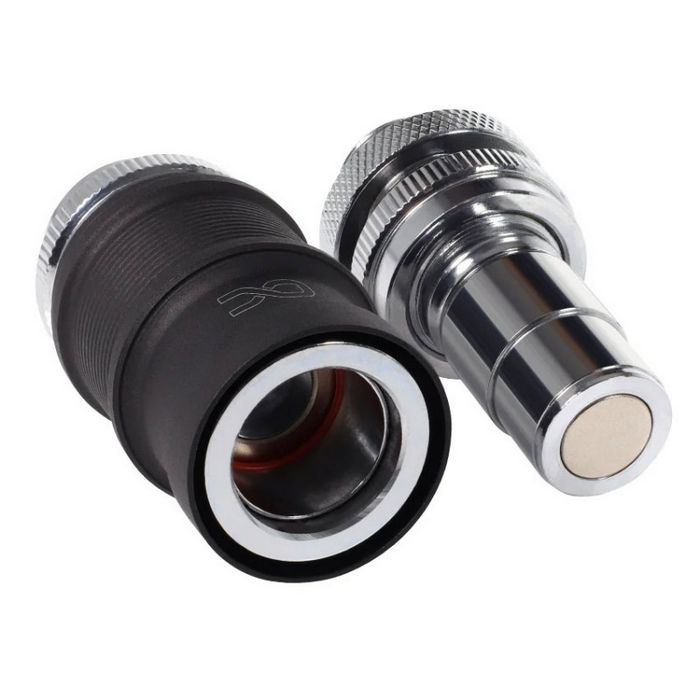 Alphacool ES Schnellverschluss, BLH1A Set, IG-IG, mit Schottverschraubung-13877