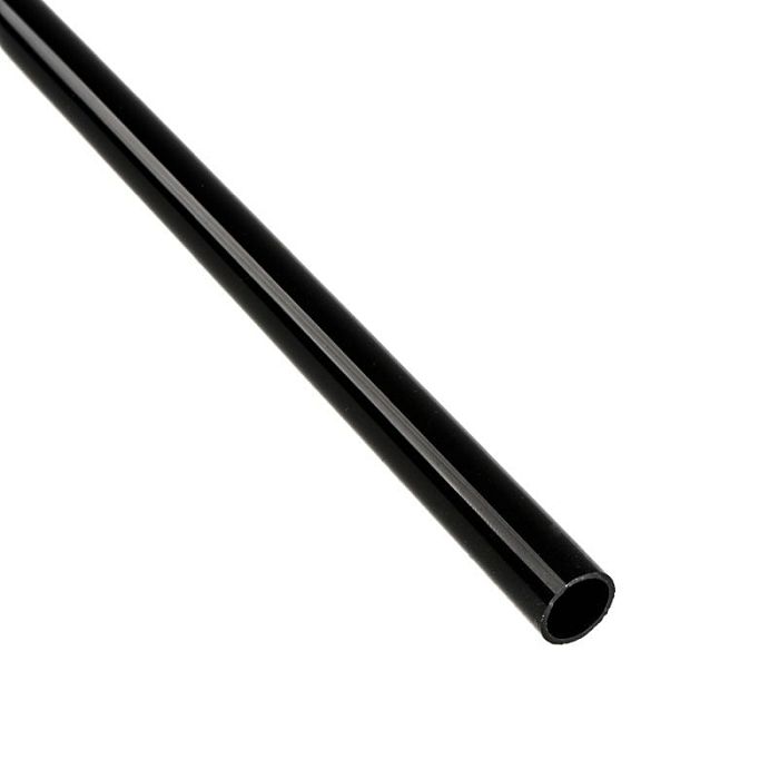 Bitspower Crystal Link Tube 12/10mm, Länge 500mm - black BP-NCCLT12ACBK-L500