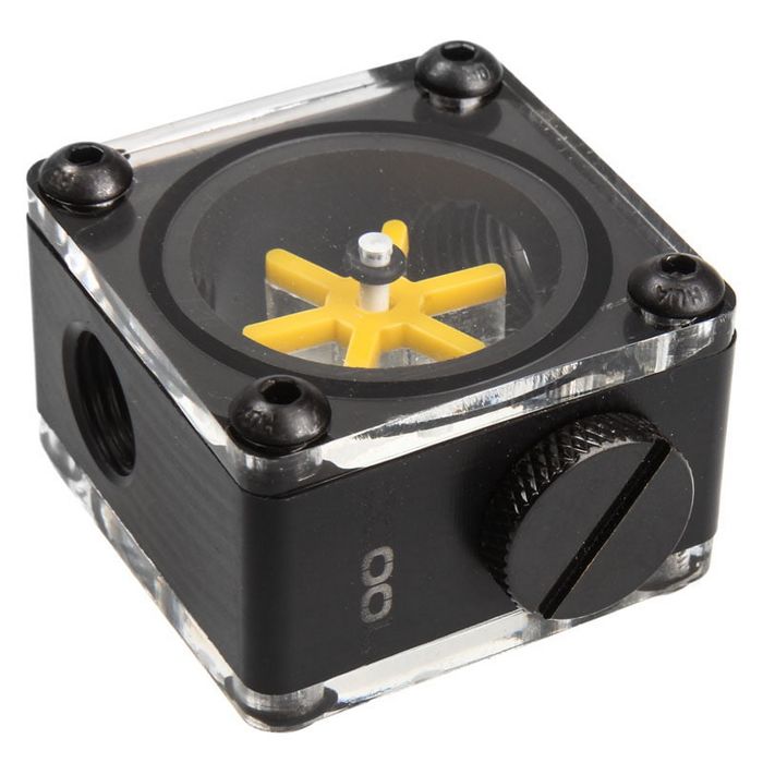 Alphacool Eisfluegel flow indicator G1/4 square - Acetal 17350