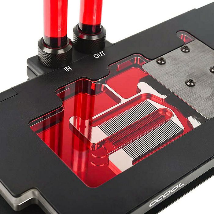 Alphacool Eiswasser Crystal Red, 1000ml Fertiggemisch - rot 18549