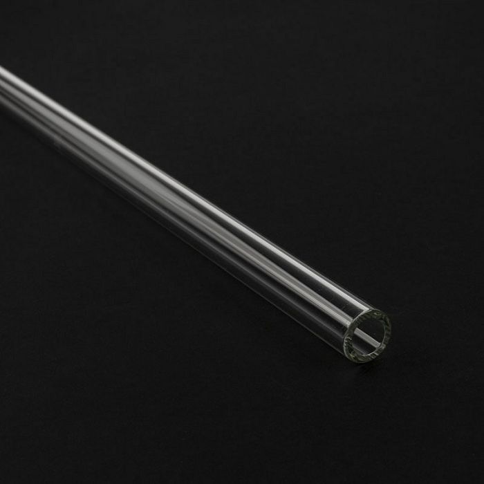 Alphacool HardTube 16/11mm Borosilikatglas 90 Grad Winkel 20/40cm - klar 18500