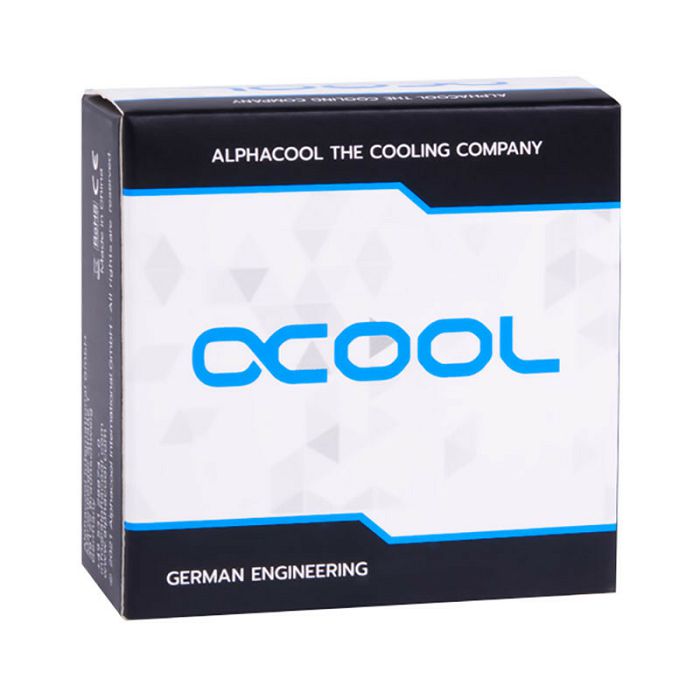 Alphacool ES D-Plug, 20mm, G1/4 AG auf G1/4 AG - chrome 17585