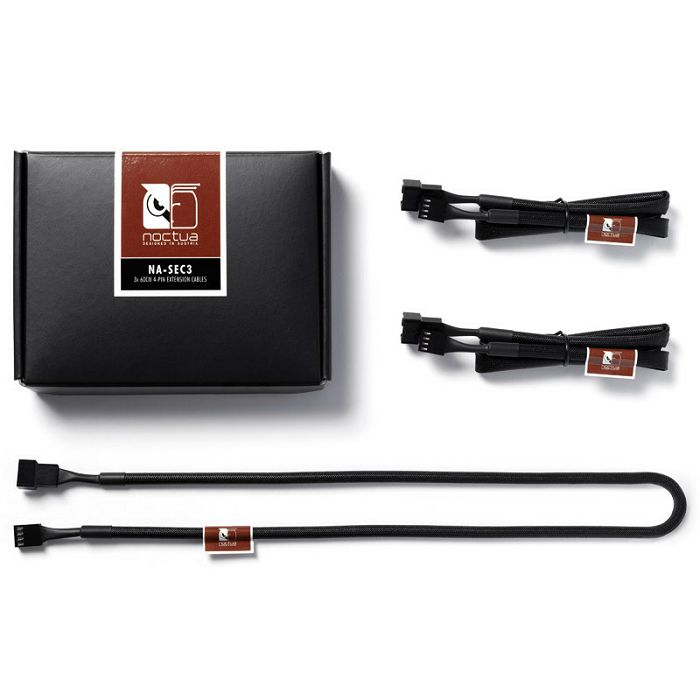 Noctua NA-SEC3 Verlängerungskabelset für 4-Pin-PWM-Lüfter - 60 cm NA-SEC3