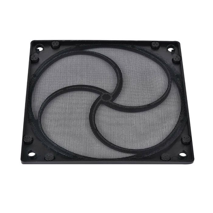 SilverStone SST-FF125B magnetischer Highflow Staubfilter, black - 120mm SST-FF125B